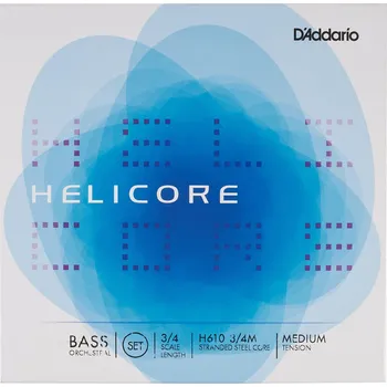 Struna pro kytaru a smyčcový nástroj D'Addario Helicore H610 3/4M + prodloužená záruka 3 roky
