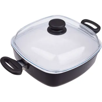 Nádobí Top Alulit Titanový pekáč 26 x 26 x 8 cm / 3.3 l s keramickým povrchem a poklicí (2. jakost)