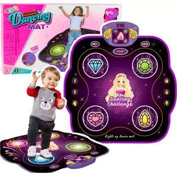 Hudební nástroj pro děti Interaktivní hudební taneční podložka pro děti s Bluetooth, 9 úrovní hry