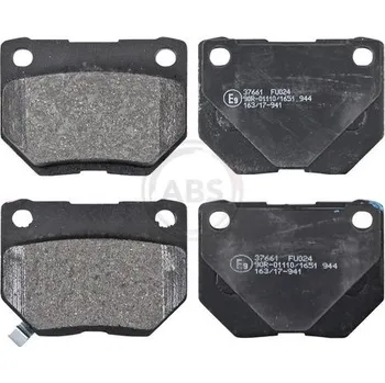 Brzdová destička Sada brzdových destiček, kotoučová brzda A.B.S. 37661