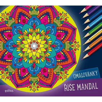 Antistresové omalovánky Říše mandal – omalovánky