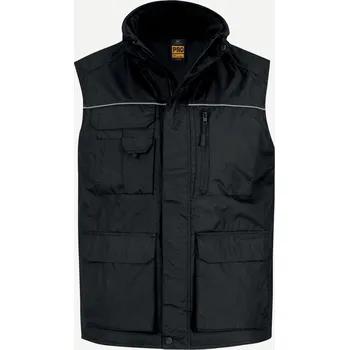 Pánská vesta B&amp;C Pánská vesta JUC40 Black 3XL