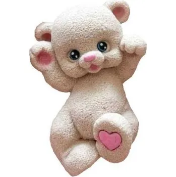Mýdlo Silikonová forma na mýdlo medvědí miminko