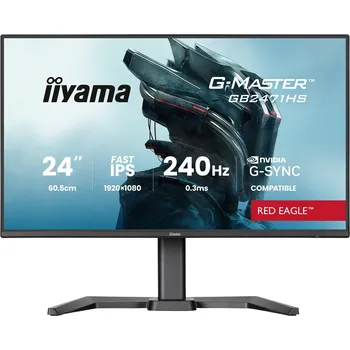Monitor iiyama G-Master/GB2471HS-B1/23,8"/IPS/FHD/240Hz/0,3ms/Černá/3R
