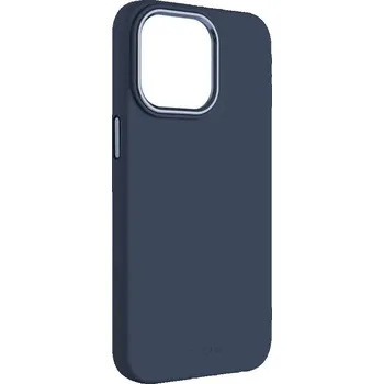 Pouzdro na mobilní telefon FIXED MagFlow zadní s podporou MagSafe Apple iPhone 15 Pro modrý FIXFLM2-1202-BL