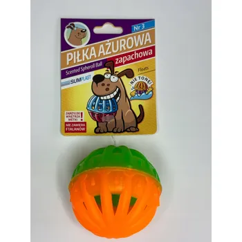 Hračka pro psa Míček pro psy SUM-PLAST 7 cm s vůní vody TPR