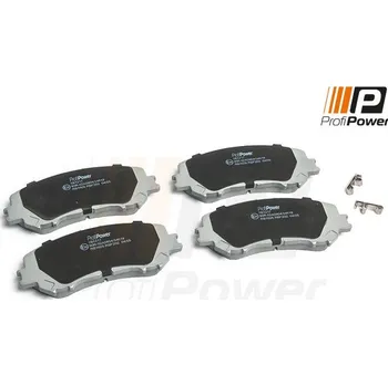 Brzdová destička Sada brzdových destiček, kotoučová brzda ProfiPower 1B1217