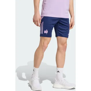 ADIDAS Tréninkové šortky Francie MODRÁ