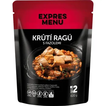 EXPRES MENU Krůtí ragú s fazolemi 600 g