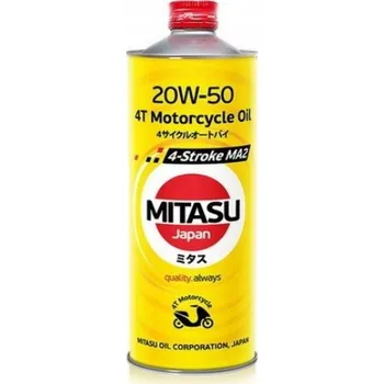 Motorový olej Olej 20W-50 MJ-945. MITASU 4-STROKE MA2 1L (Čtyřtaktní motorový olej)