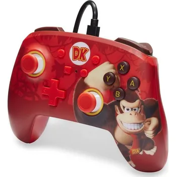Herní příslušenství PowerA Enhanced Wired Controller - Nintendo Switch - Donkey Kong Flex (NSGP0281-01) černý