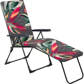 Zahradní lehátko Polohovací zahradní lehátko Barletta Black Edition G053-06IB PATIO 461015