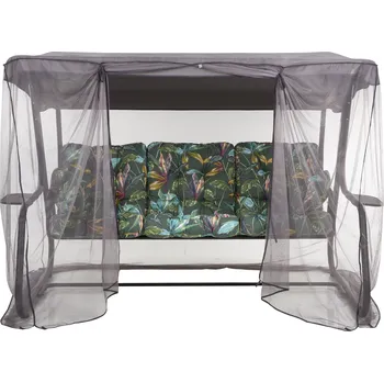 Zahradní houpačka s moskytiérou a s bočními stolky Celebes Plus Black Edition G058-02PB PATIO 448786