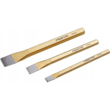 Vrták Festa Dláta, sada CrV 3 kusy, 10 x 142, 12 x 152, 16 x 172 mm