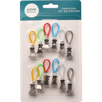 Háček bez vrtání Altom Design vícebarevný