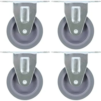 zvedák vidaXL Pevná kolečka 4 ks 75 mm [143419]