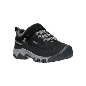 Dětská treková obuv KEEN TARGHEE IV LOW WP K black/steel grey US 12 / EU 46,0 / UK 11 / 30 cm; Černá boty + DÁREK DLE VÝBĚRU!