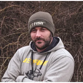 Čepice Zimní čepice úpletová_khaki