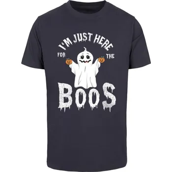 Pánské tričko Halloween - Boos T-Shirt - navy M