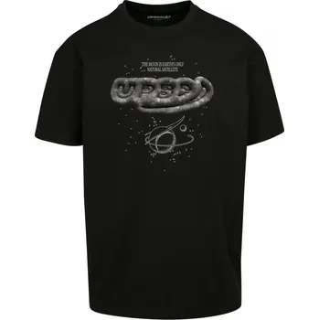 Pánské tričko Nasa Moon Oversize Tee - black 4XL