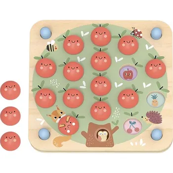 Dřevěná hračka Dřevěné pexeso - jablíčka