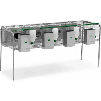 králíkárna B-FARM Gaun Klecový kotec pro králíky Lima - 4 kotce