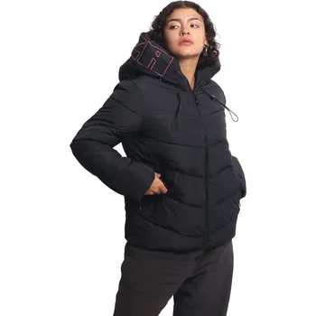 Dámská casual bunda Yakuza dámská větrovka 3RD V02 Puffer Winter Jacket black 2XL
