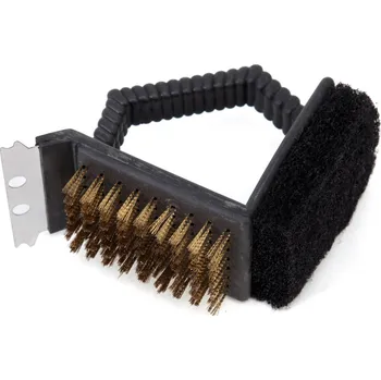 Příslušenství pro gril Tepro 8502 Kartáč na čištění grilu 3v1, černá