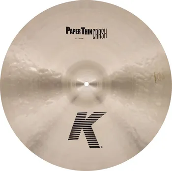 Bicí nástroj Zildjian 21" K Paper Thin Crash + prodloužená záruka 3 roky