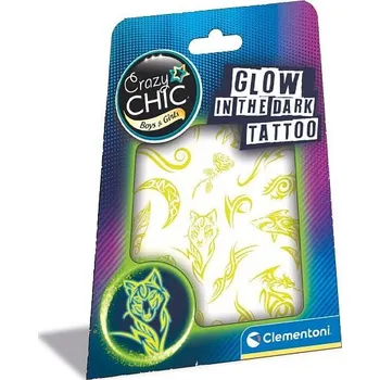 Bytová dekorace Clementoni Crazy Chic - Svítící tetování