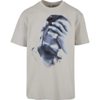 Pánská móda 4 AM Oversize Tee - lightasphalt L