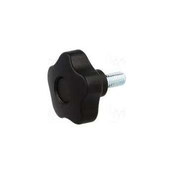 Nastavovací kolečko Ø 50mm Vněj.závit M10 20mm H 32mm