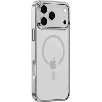 Devia Glimmer Magnetic Series obal pro iPhone 17 Pro Stříbrná