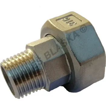 Fitinka Půlšroubení k čerpadlu nerezové ŠM s teflonovým těsněním závitové NEREZ - INOX holendr - 5/4"x2" N031ŠM