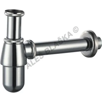 Sifon 84406 Sifon umyvadlový mosazný - odpad k umyvadlu CHROM - chromový - BRONZ 84406