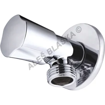 Ventil Rohový vřetenový ventil 1/2"x3/8" k umyvadlu WC (roháček) - 1/2"x3/8" bez matice 351DB CR