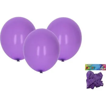 Balónek Balónky fialové, 30 cm – sada 10 ks