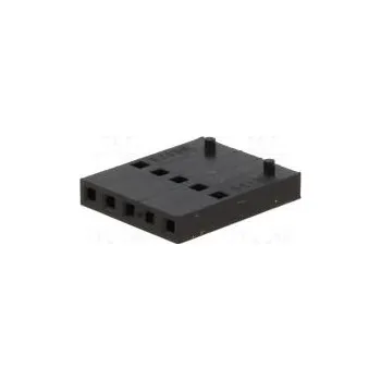 Elektrický konektor Plug wire-board female C-Grid III 2.54mm PIN 5 w/o contacts