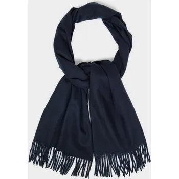 Šála ŠÁLA GANT WOOL WOVEN SCARF BLACK