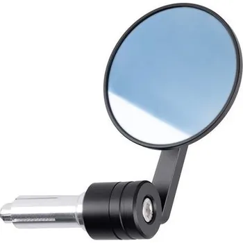 Řídítka OXFORD 12/2025 zrcátko PREMIUM na konec řídítka kulaté 360 stupňů barva černá (OXFORD 12/2025 zrcátko PREMIUM na konec řídítka kulaté 360 stupňů barva černá)