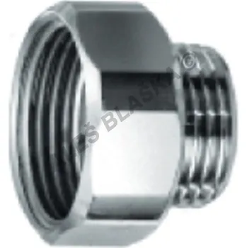 Fitinka Kovová redukce (přechodka) pro sprchovou vodovodní baterii - chrom 680