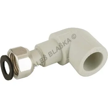 Fitinka PPR kolínko s převlečnou matkou tvarovka plastová navařovací - 25x3/4" PPR6249