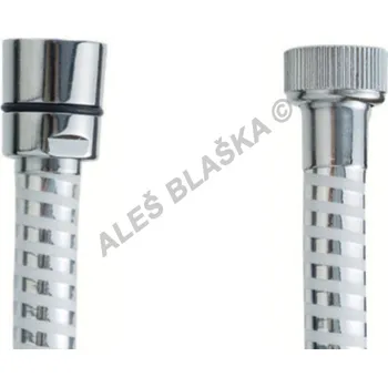 Sprchová hadice Sprchová hadice plastová BIFLEX (hadička ke sprše) - bílá/chrom, 150cm 6630C