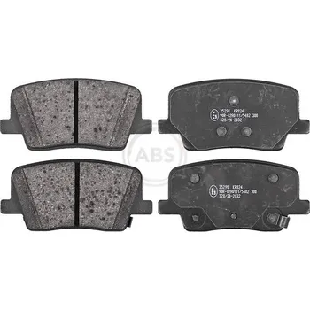 Brzdová destička Sada brzdových destiček, kotoučová brzda A.B.S. 35290