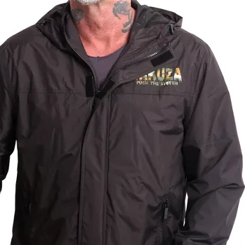 Pánská casual bunda Yakuza pánská větrovka Silent Windbreaker black M