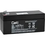 Baterie olověná 12V 3.3Ah GETI