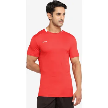 KIPSTA Fotbalový dres Essential Club XS BÍLÁ|ČERVENÁ