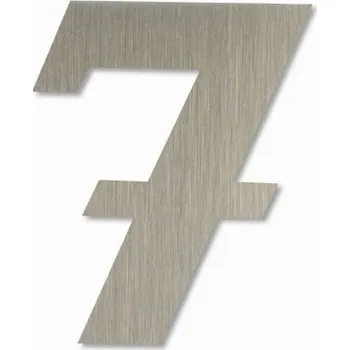 Nerezové domovní číslo 7 se závitem - Magneto Velikost: 12 cm