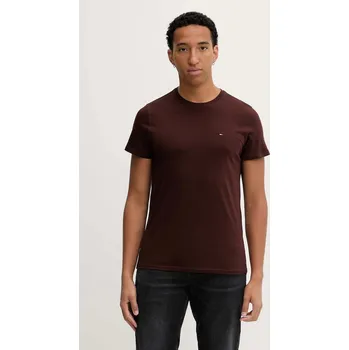 Pánské oblečení Bavlněné tričko Tommy Jeans DM0DM04411 hnědá 88X, vel. S