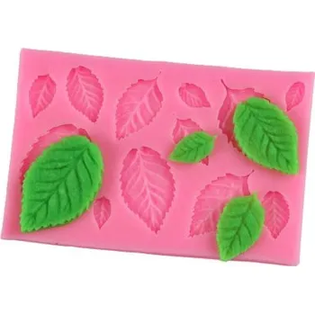 Formička Silikonová mini formička listy